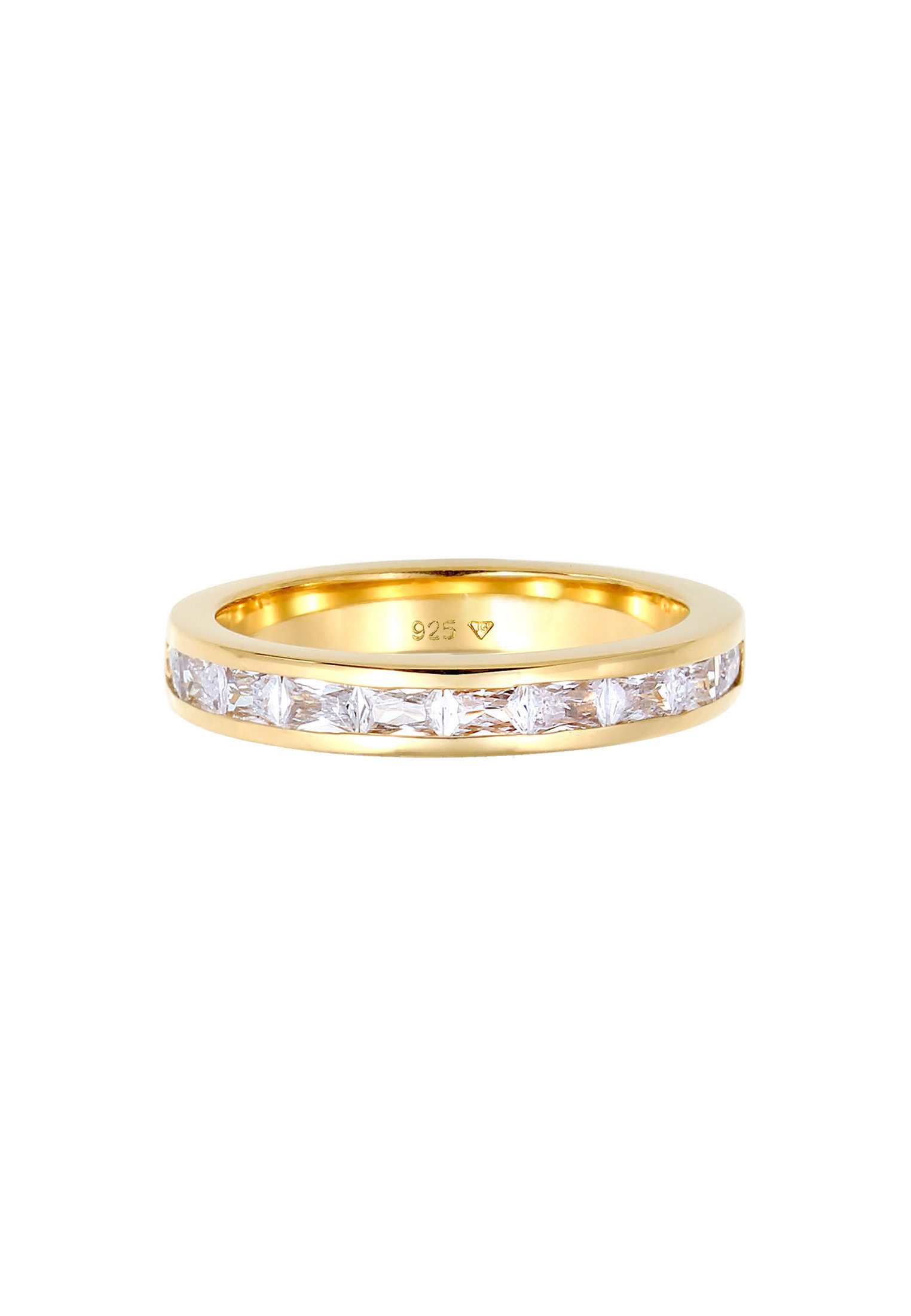 Elli Fingerring Bandring Memory Zirkonia Verlobung günstig online kaufen