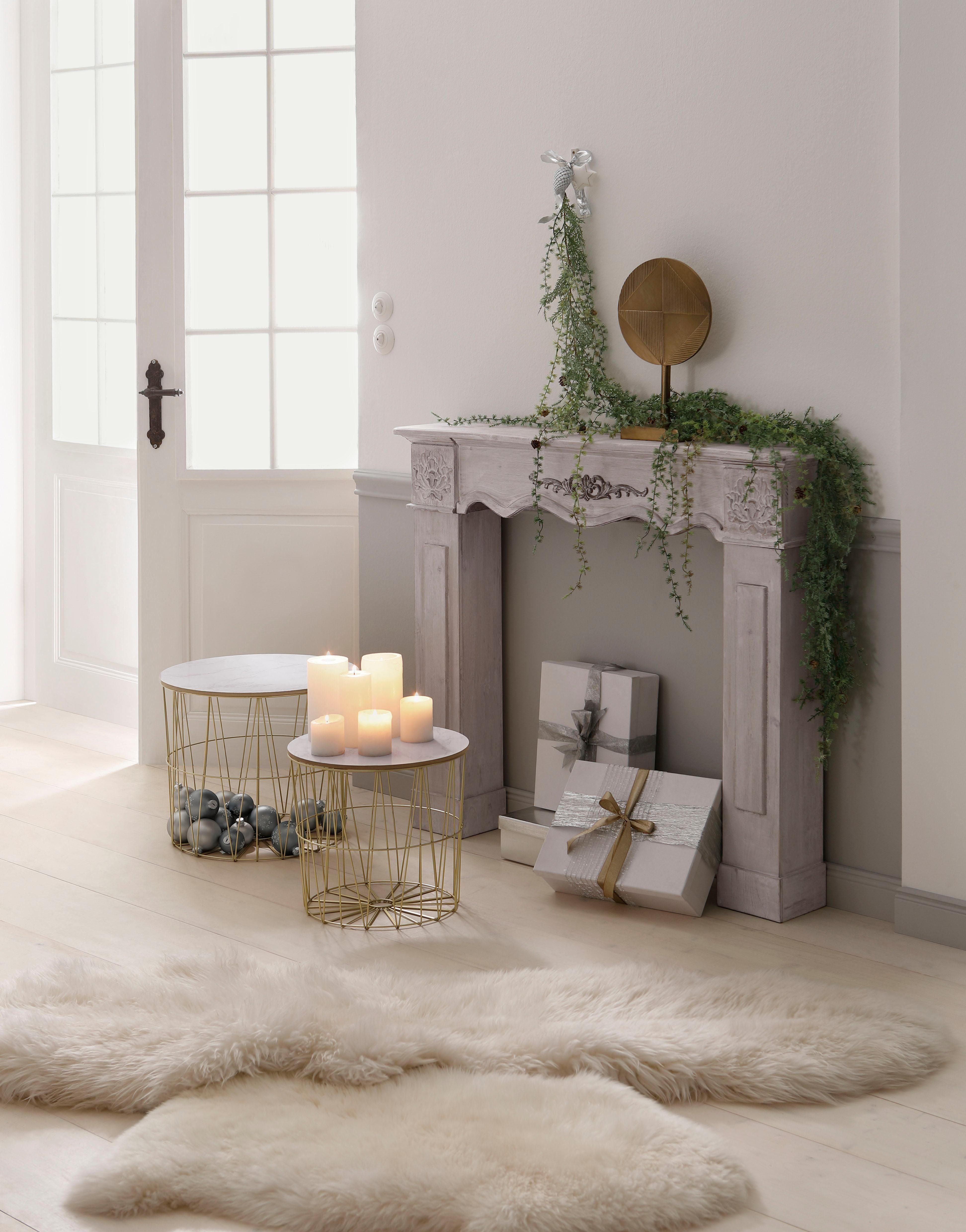 Winterliche Kunstpflanze Weihnachtsdeko, Weihnachtsgirlande Tanne, OTTO home, Girlande, gefrostet, Länge 180 cm – Bild 4 von 5