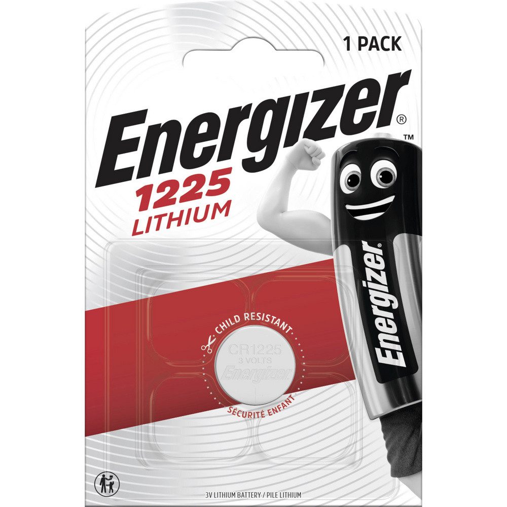 Energizer Energizer Knopfzelle CR 1225 3 V 1 St. Lithium Knopfzelle, (3.00 V)