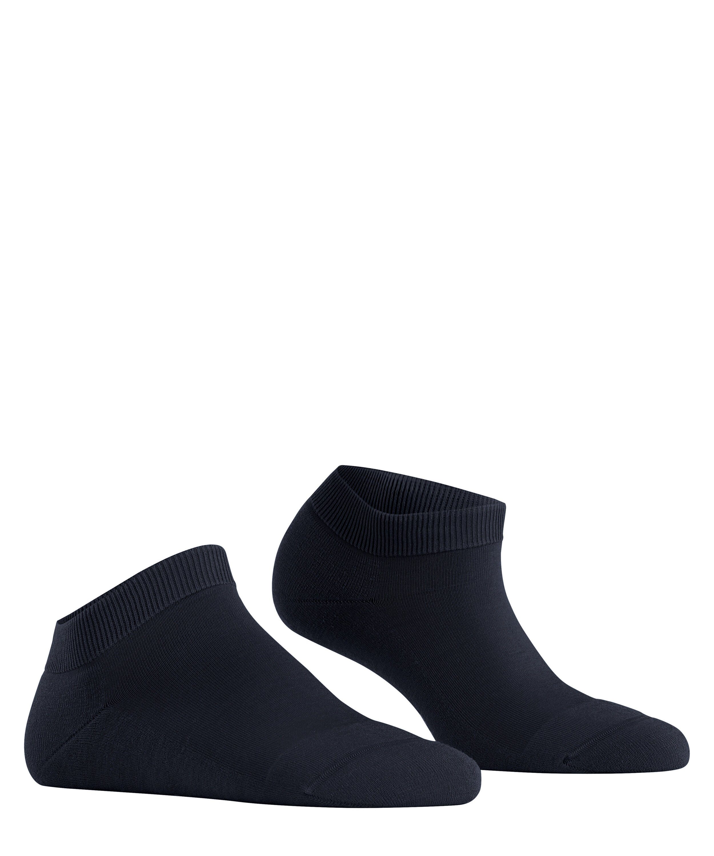 aus (6370) ClimaWool Sneakersocken Mischung klimaregulierender navy (1-Paar) dark Wolle-Lyocell FALKE