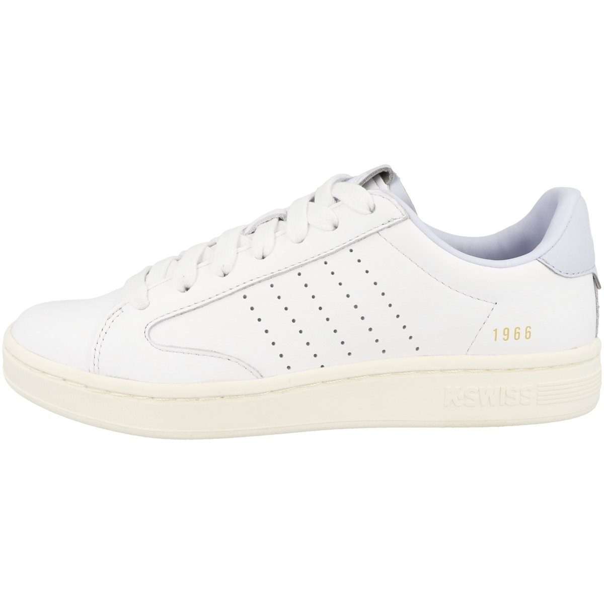 K-Swiss Lozan Klub Lth Damen Sneaker Turnschuhe, Sportschuhe, Freizeitschuhe, Halbschuhe, Schnürschuhe