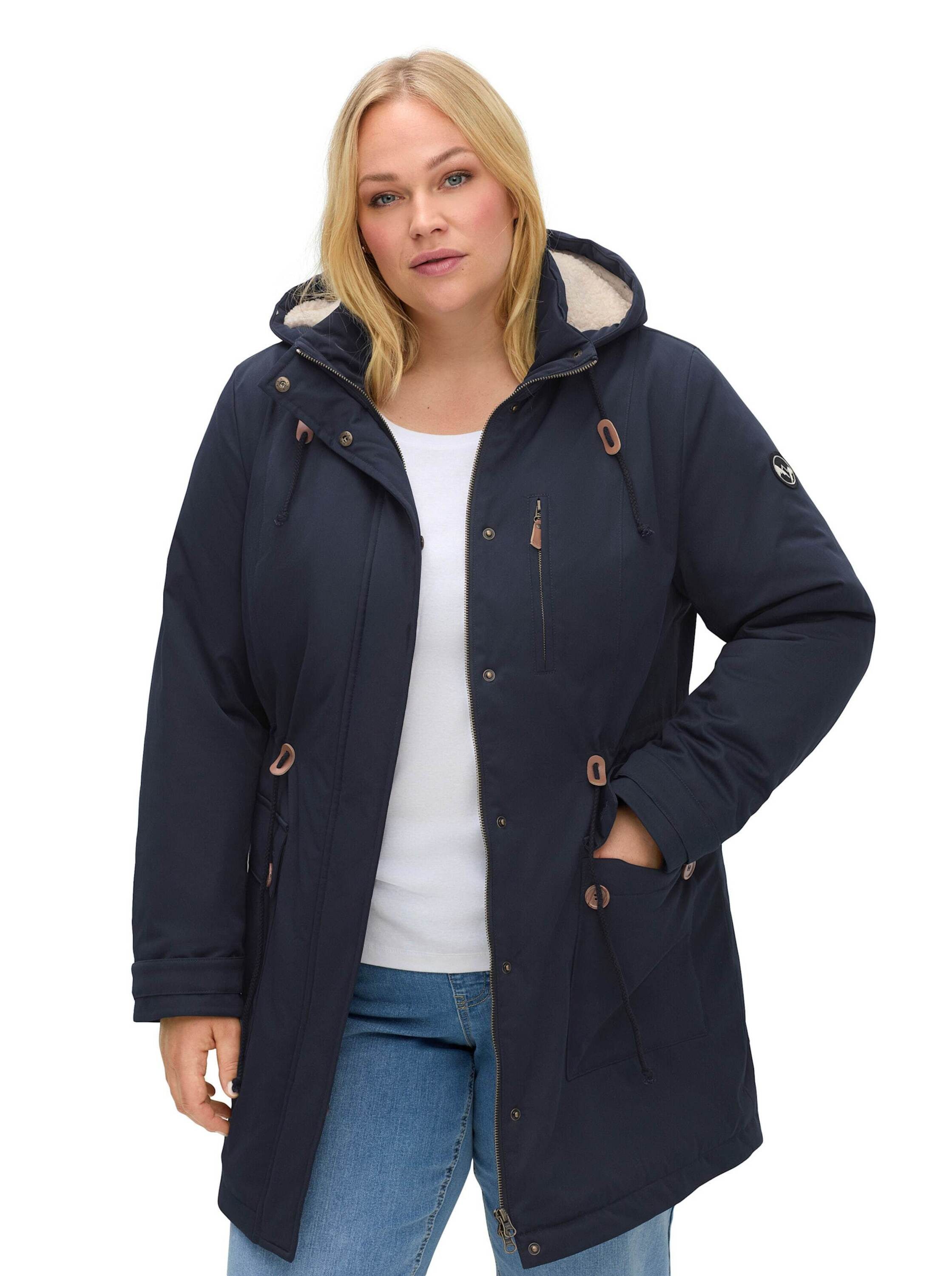 Sheego Langmantel Parka