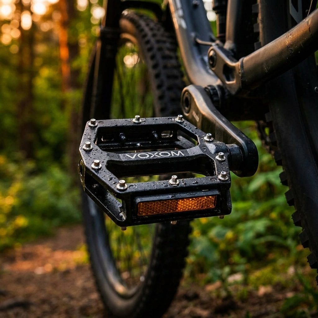 Voxom Plattformpedale Voxom Pedal MTB Pedale Pe9 schwarz