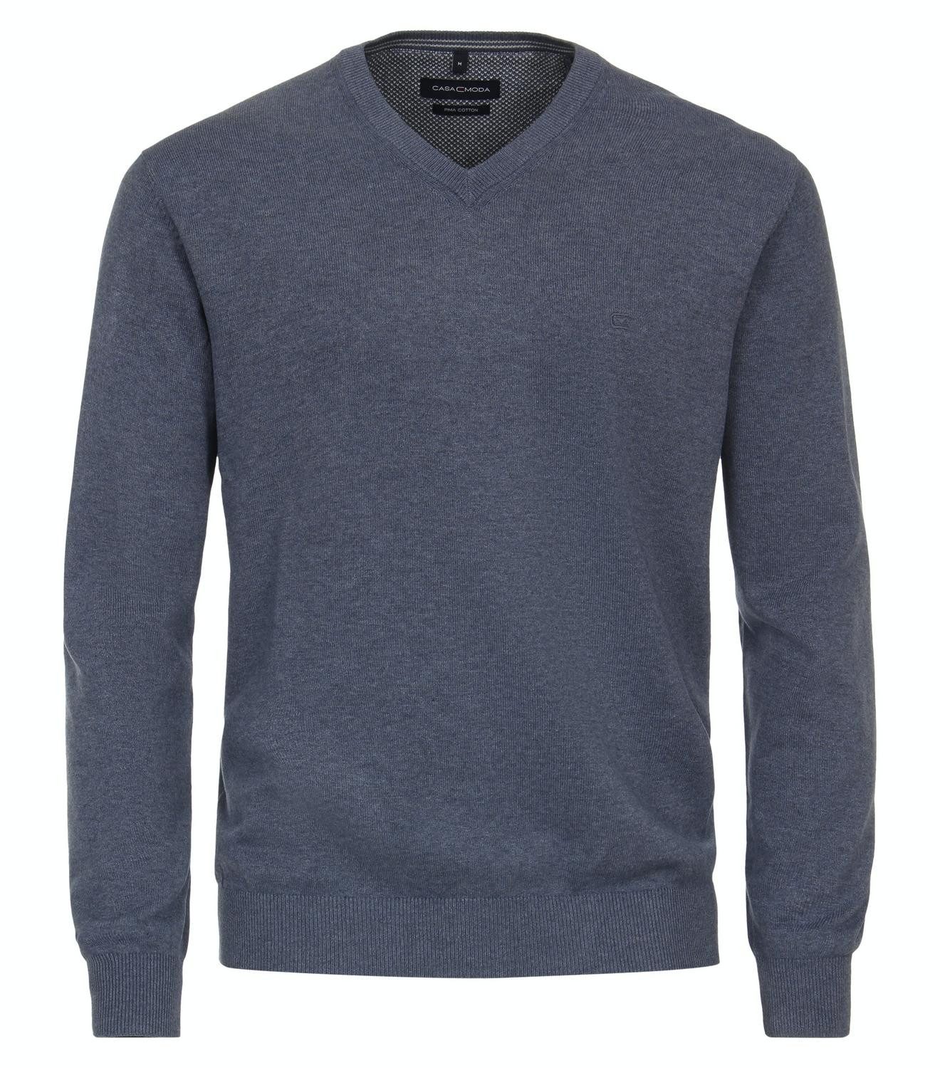 CASAMODA V-Ausschnitt-Pullover 004430 PIMA-Baumwolle günstig online kaufen