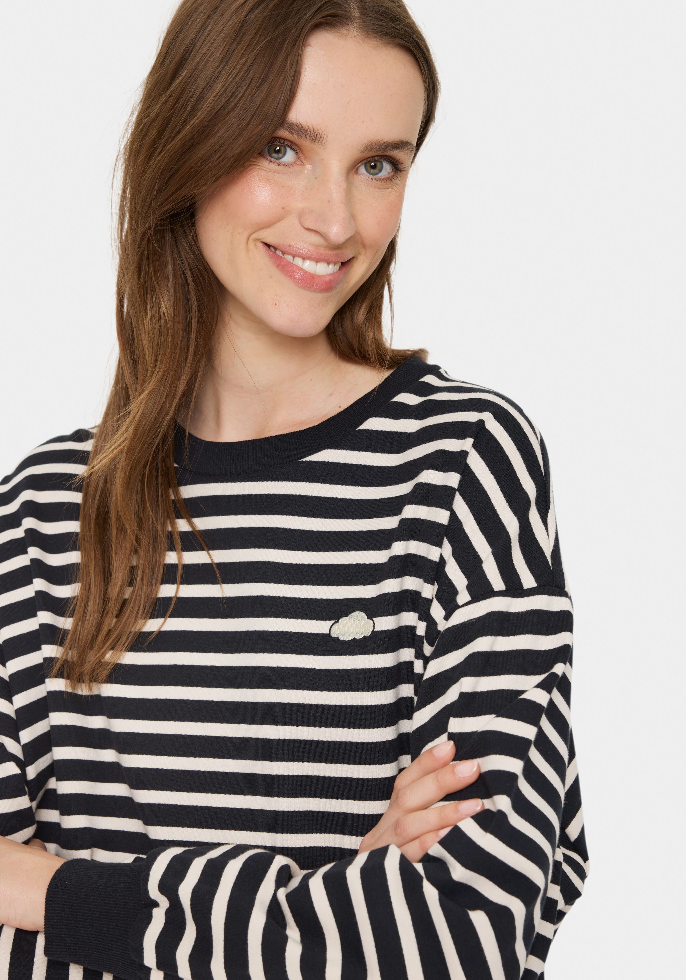 Saint Tropez Sweatshirt GilaSZ mit Stickerei