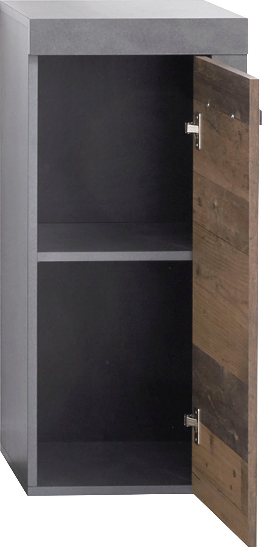 INOSIGN Unterschrank Ilana Badschrank im modernen Industrial Style - Maße (B/T/H) 36/31/81 cm