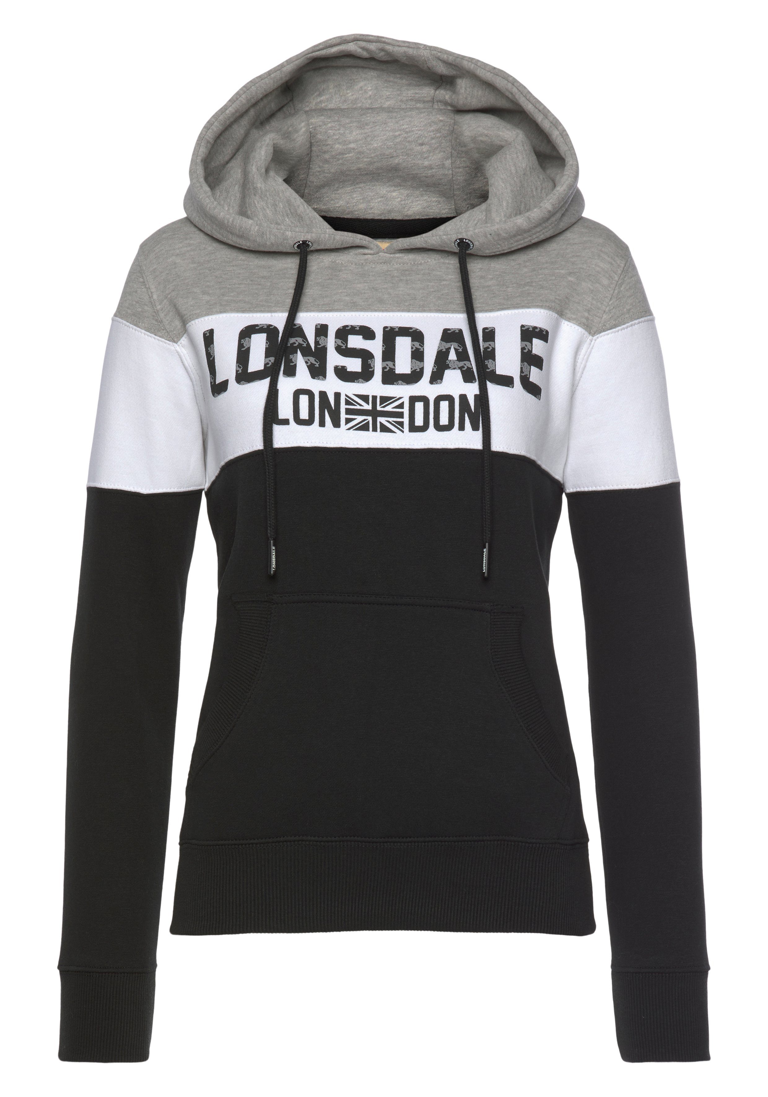 Lonsdale Kapuzensweatshirt PENBRYN – Bild 5 von 5