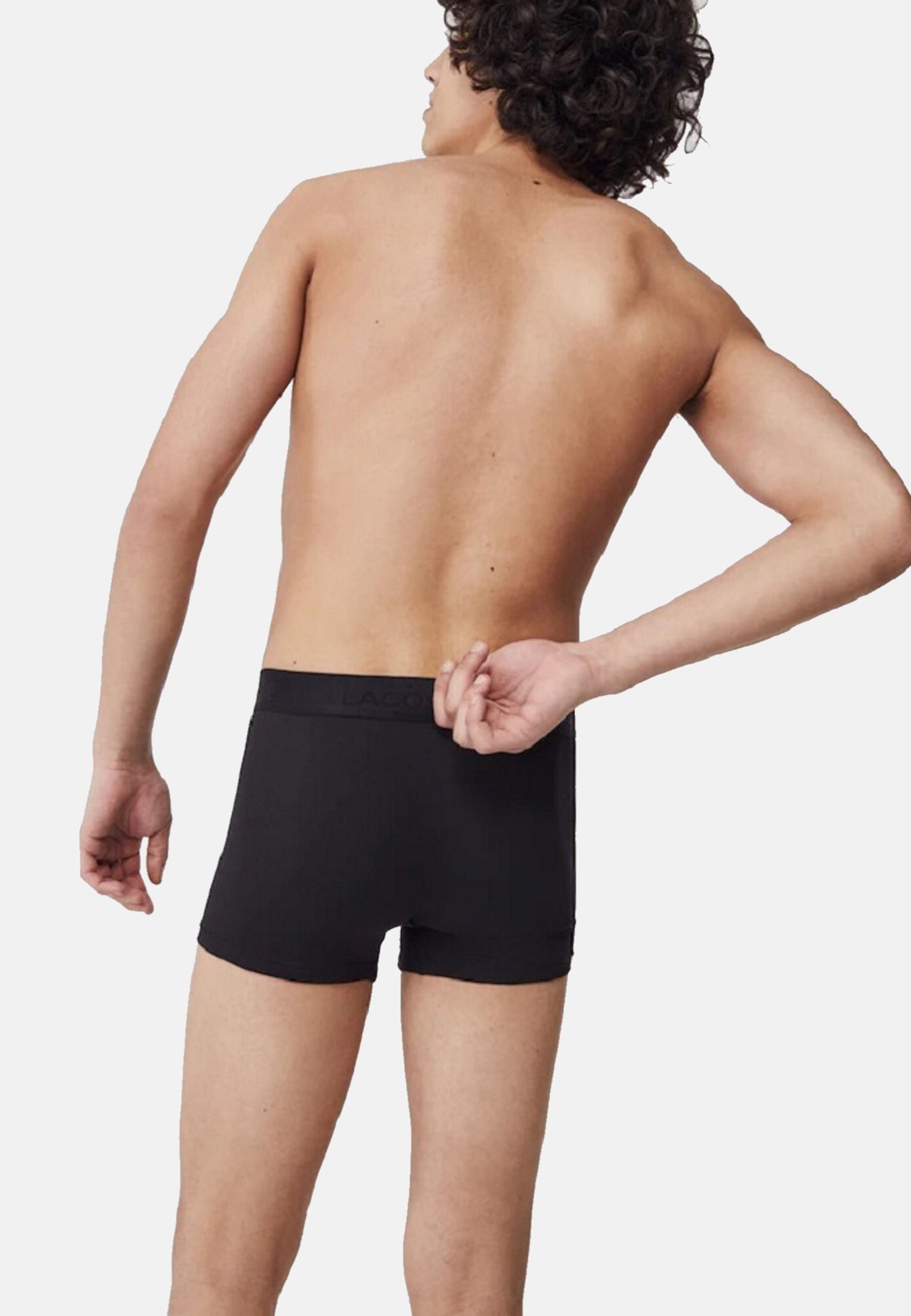 Lacoste 3-er Set Trunks Schwarz günstig online kaufen