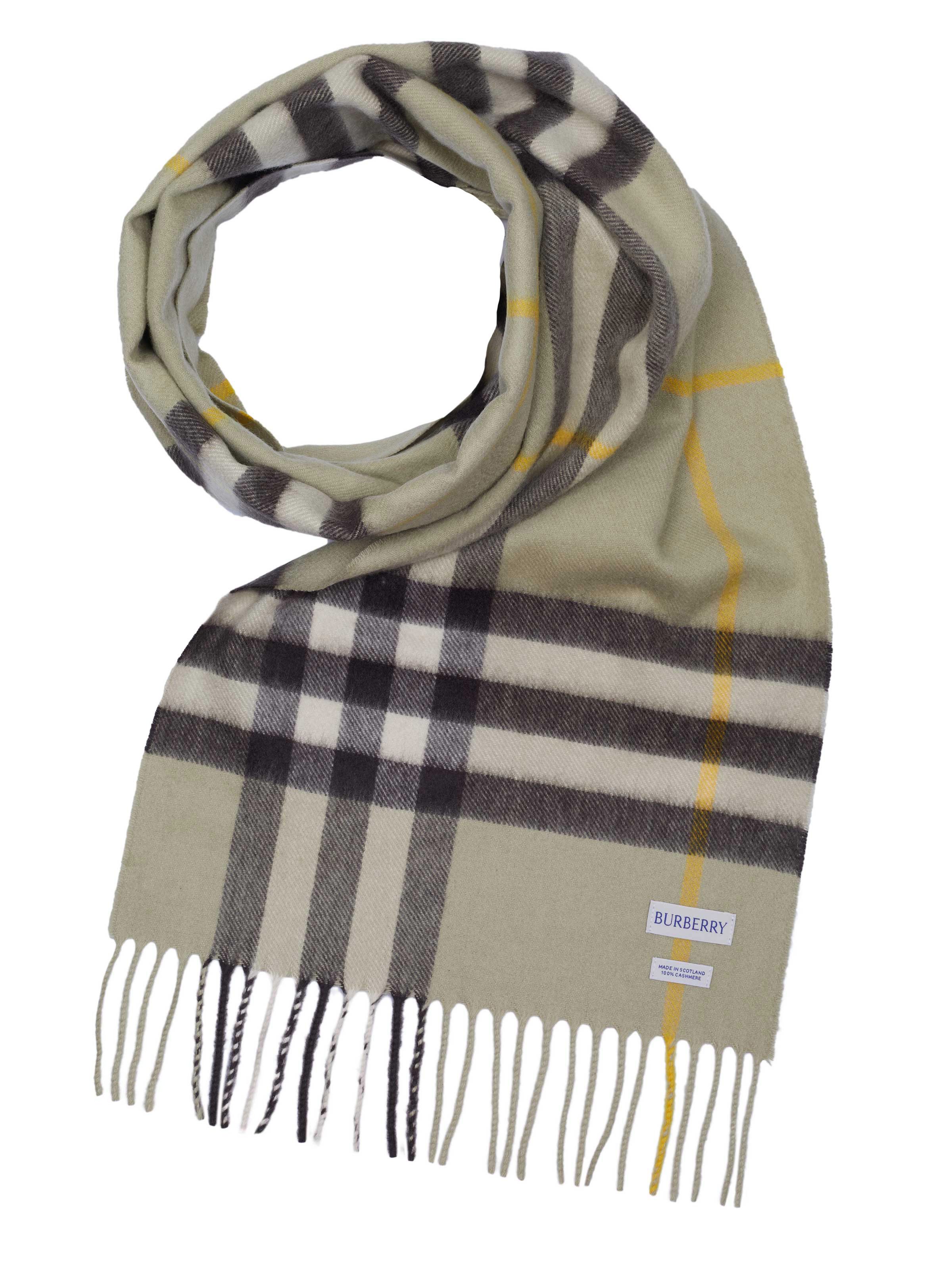 BURBERRY Schal Burberry Kaschmir Wendeschal greige