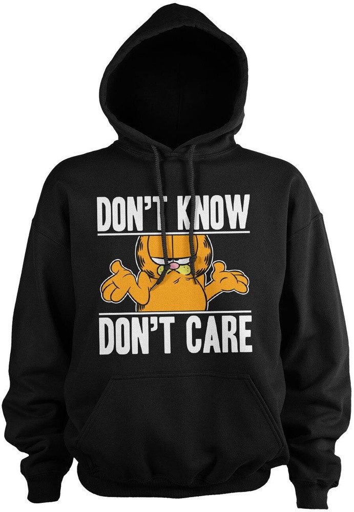 Garfield Hoodie Don't Know Big Tall Hoodie
