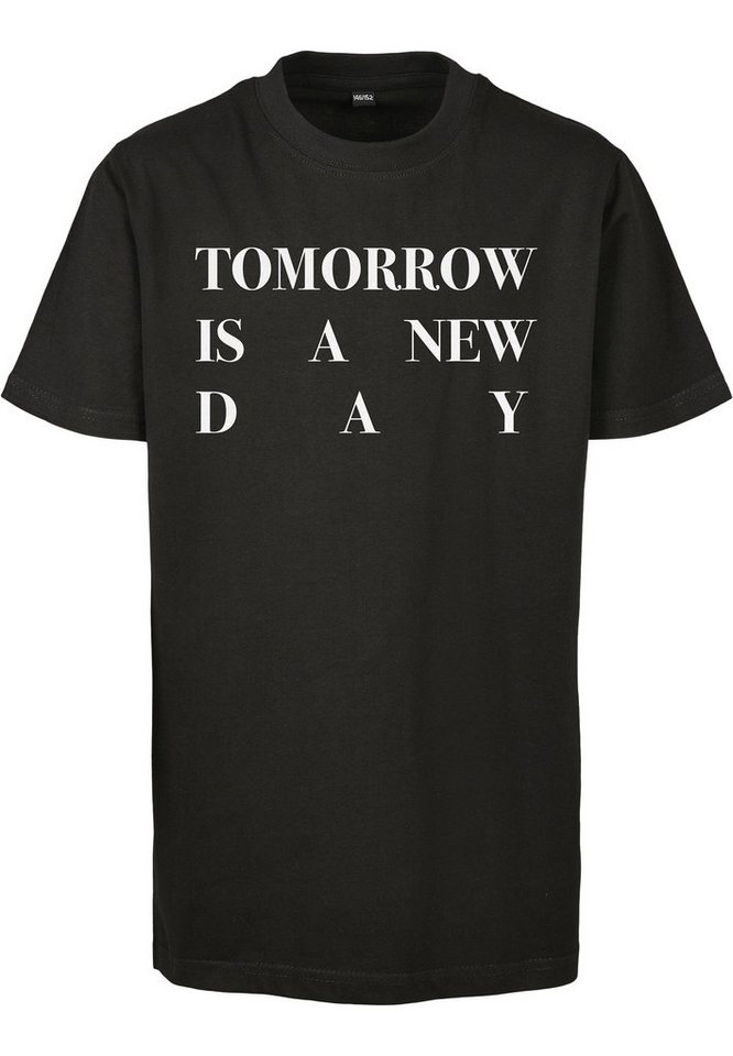 MisterTee Kurzarmshirt Kids New Day Tee (1-tlg)