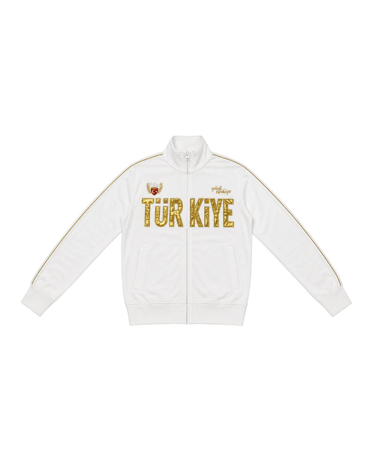 Psycho Urban Sweatjacke Fußballmode, mit aufwendigen Stickereien