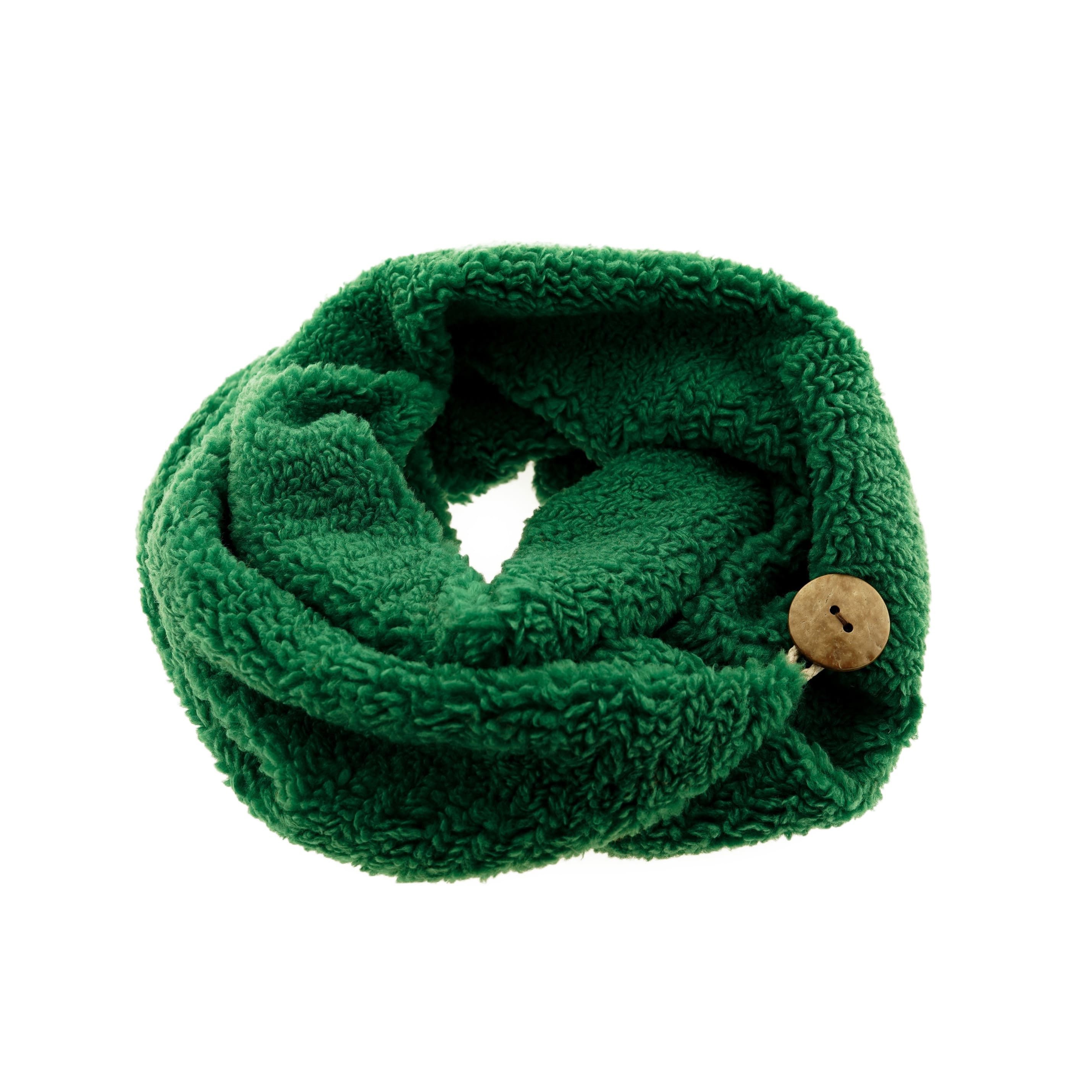 COFI 1453 Modeschal Kuscheliger Schal mit Knopf, Wickelschal 30x190 cm für günstig online kaufen