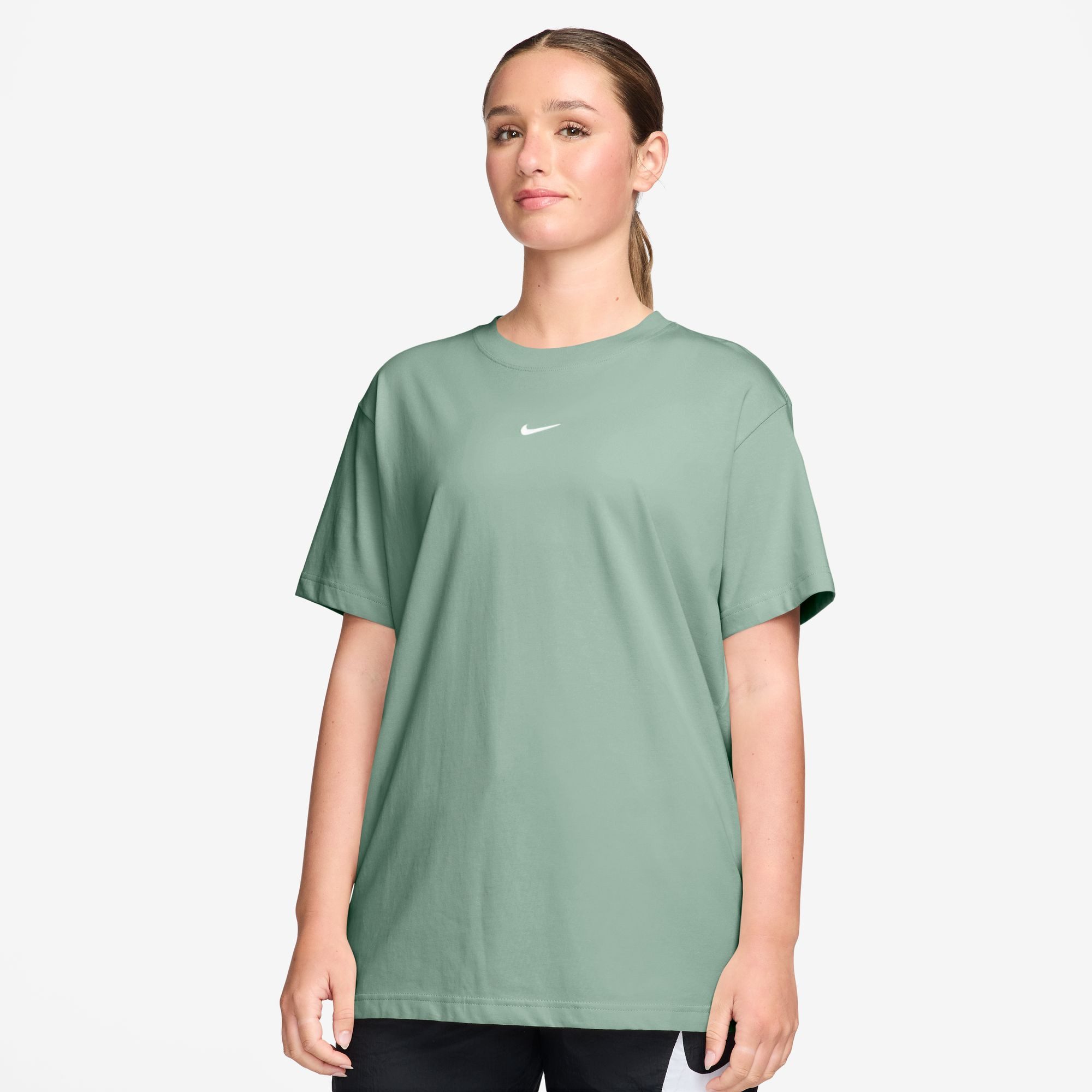 Nike Sportswear T-Shirt W NSW CLASSIC SS TEE sportliche Passform, Kurzarm, Rundhalsausschnitt