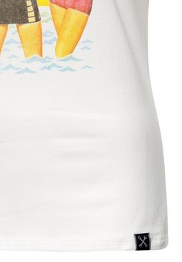 QueenKerosin T-Shirt Summer Girl Gang mit Pin-Up-Motiv