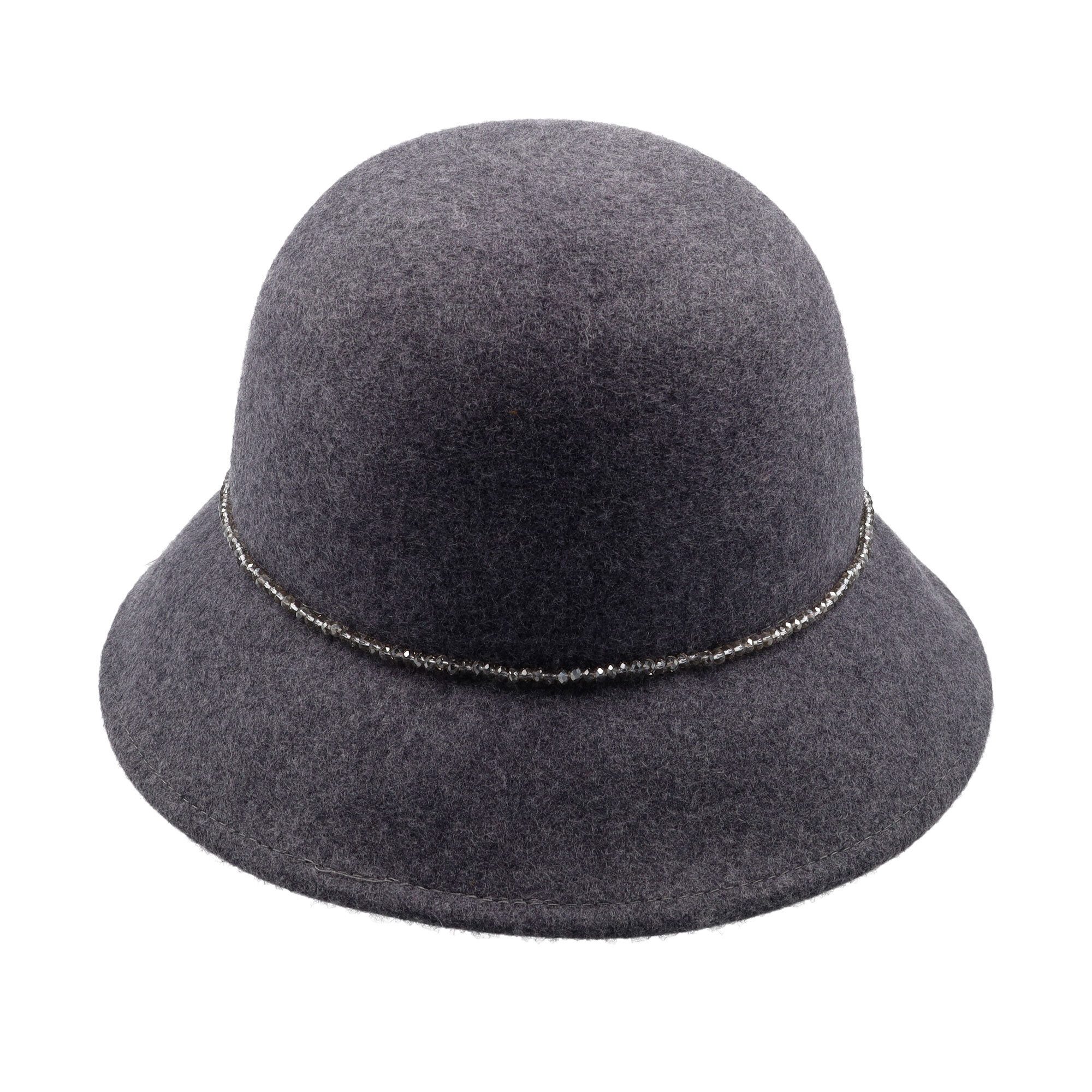 CAPO Trachtenhut Filzhut, Glocke (1-St) Wollfleece