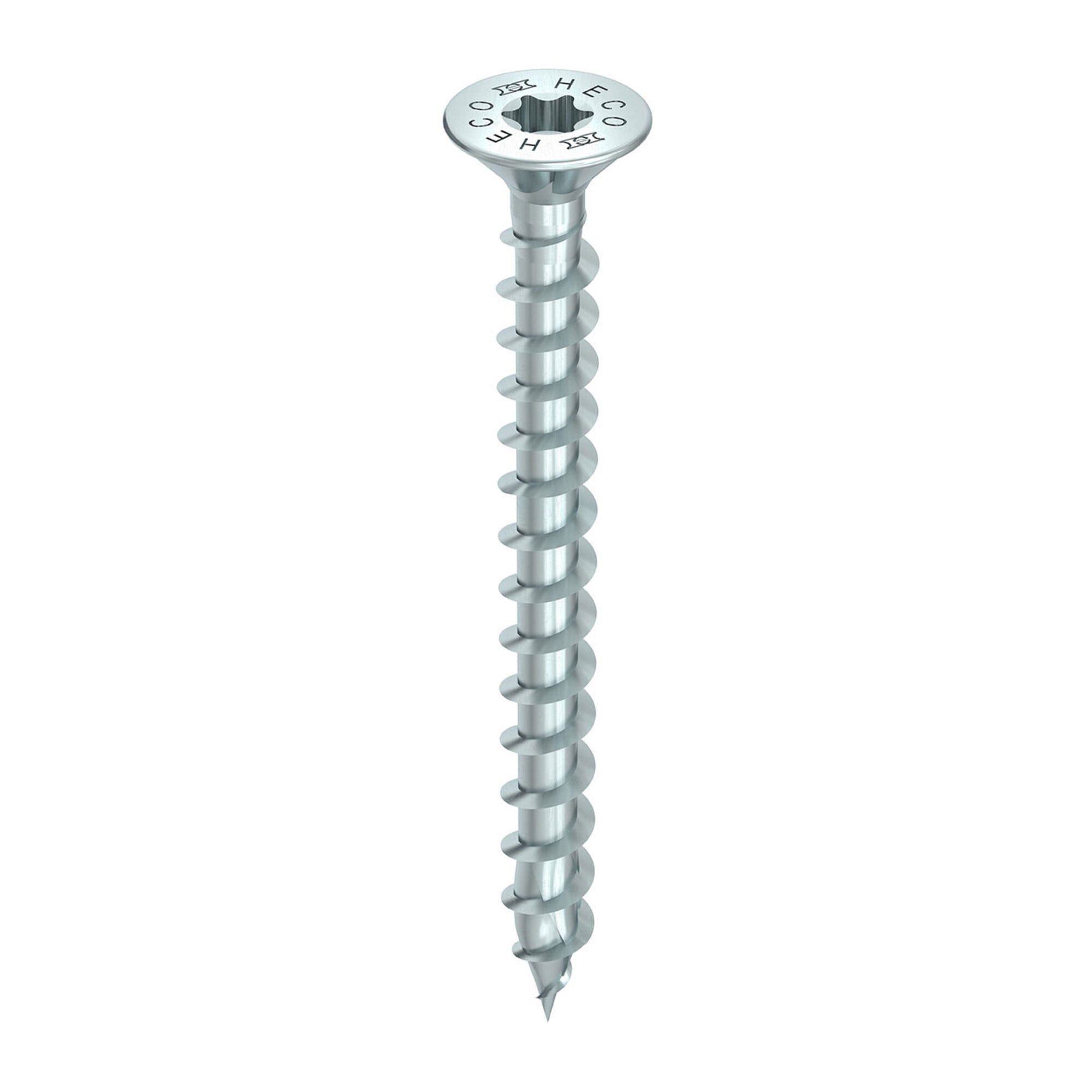 Heco Schraube HECO-TOPIX-plus 4,5 x 50, Verlegeschraube, HECO-Drive, VVG, A3K 100 St