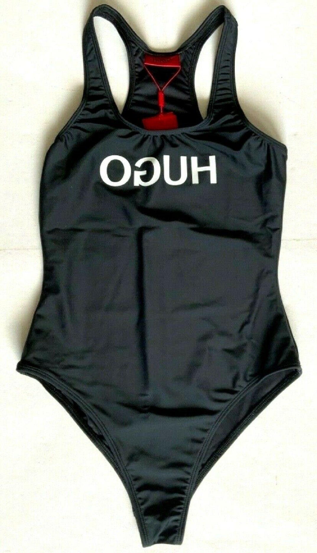 BOSS Badeanzug Hugo Boss Damen Badeanzug, Hugo Boss Nikini Badeanzug mit Logo-Print LOGO