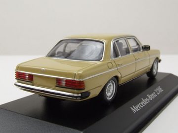 Maxichamps Modellauto Mercedes 230E W123 1982 beige Modellauto 1:43 Maxichamps, Maßstab 1:43