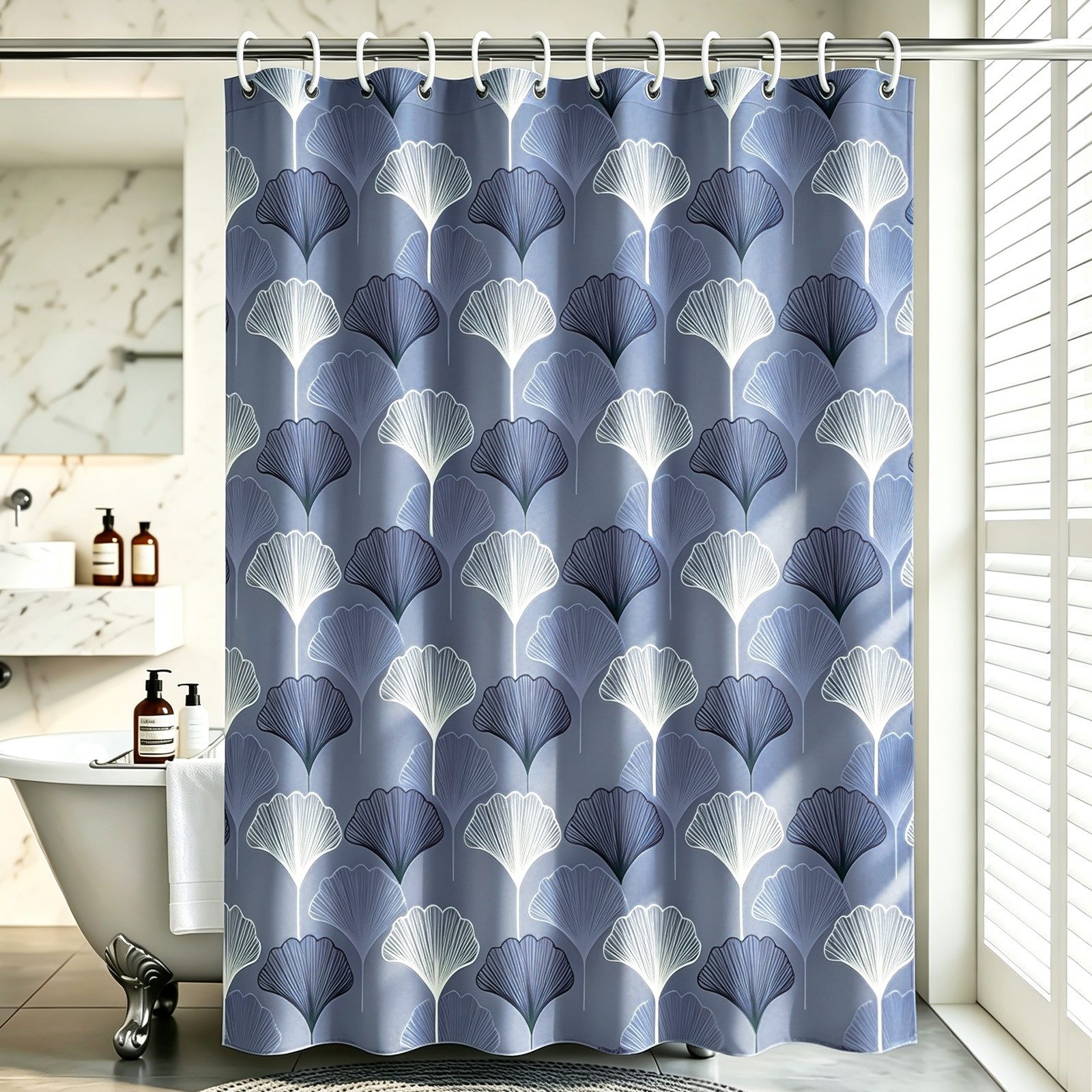 M&W DAS DESIGN Duschvorhang 180x200 Shower curtains Anti schimmel Waschbar von M&W DAS DESIGN
