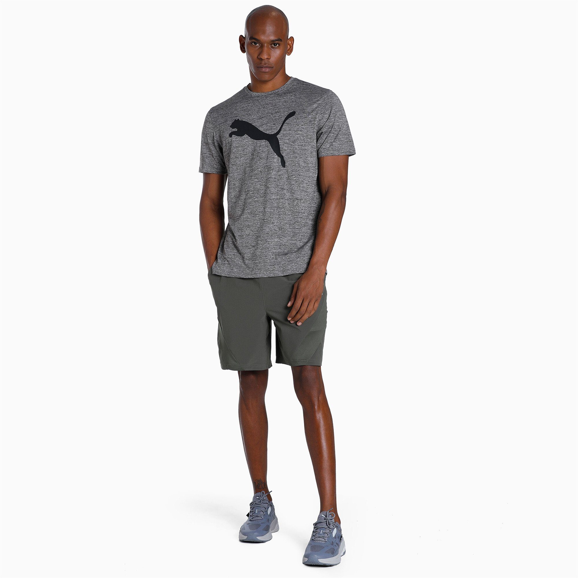 PUMA Trainingsshirt TRAIN FAV HEATHER CAT TEE