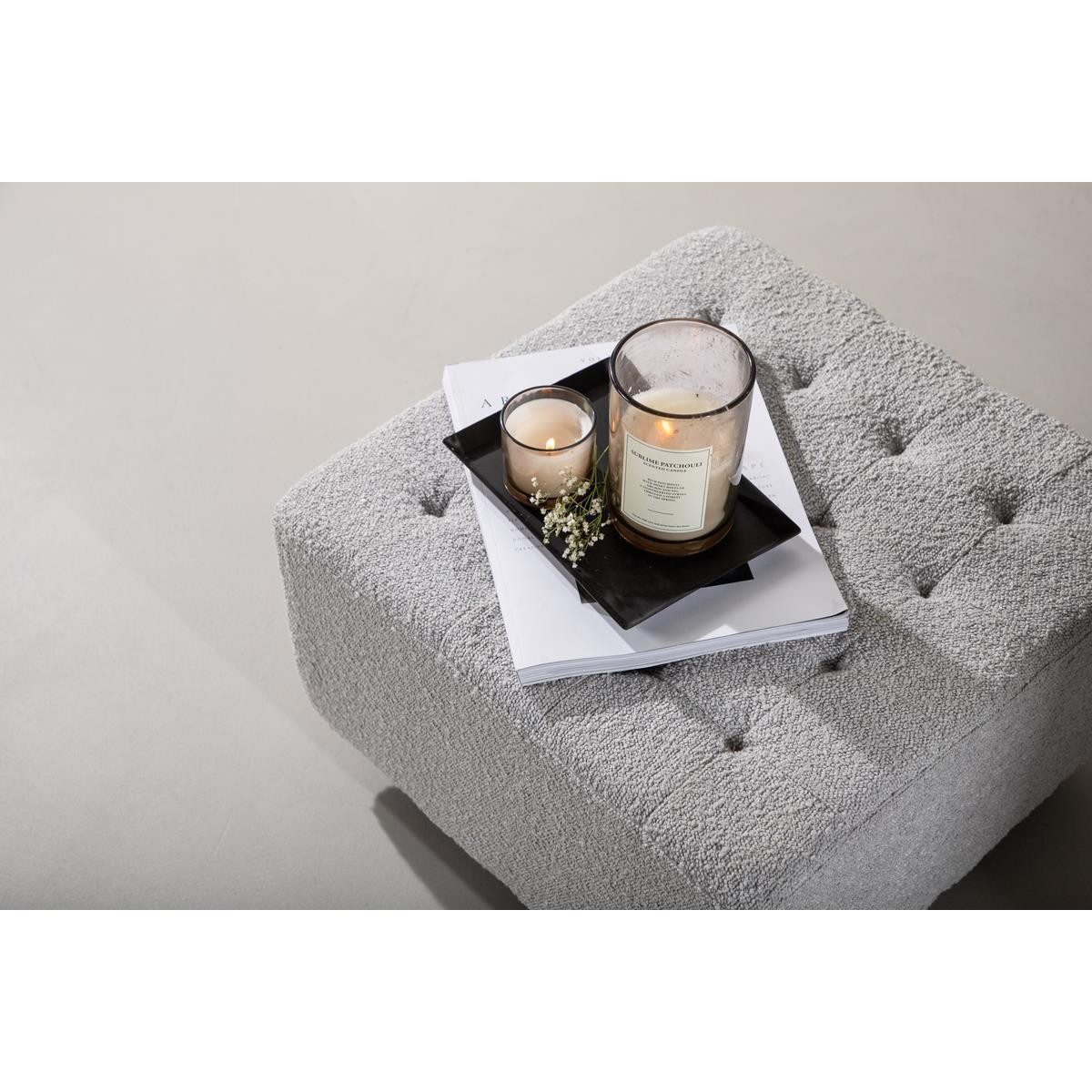 BOURGH Стільці BOWAI Табурети Boucle Stoff 51x51cm - Стільці in modernem Design