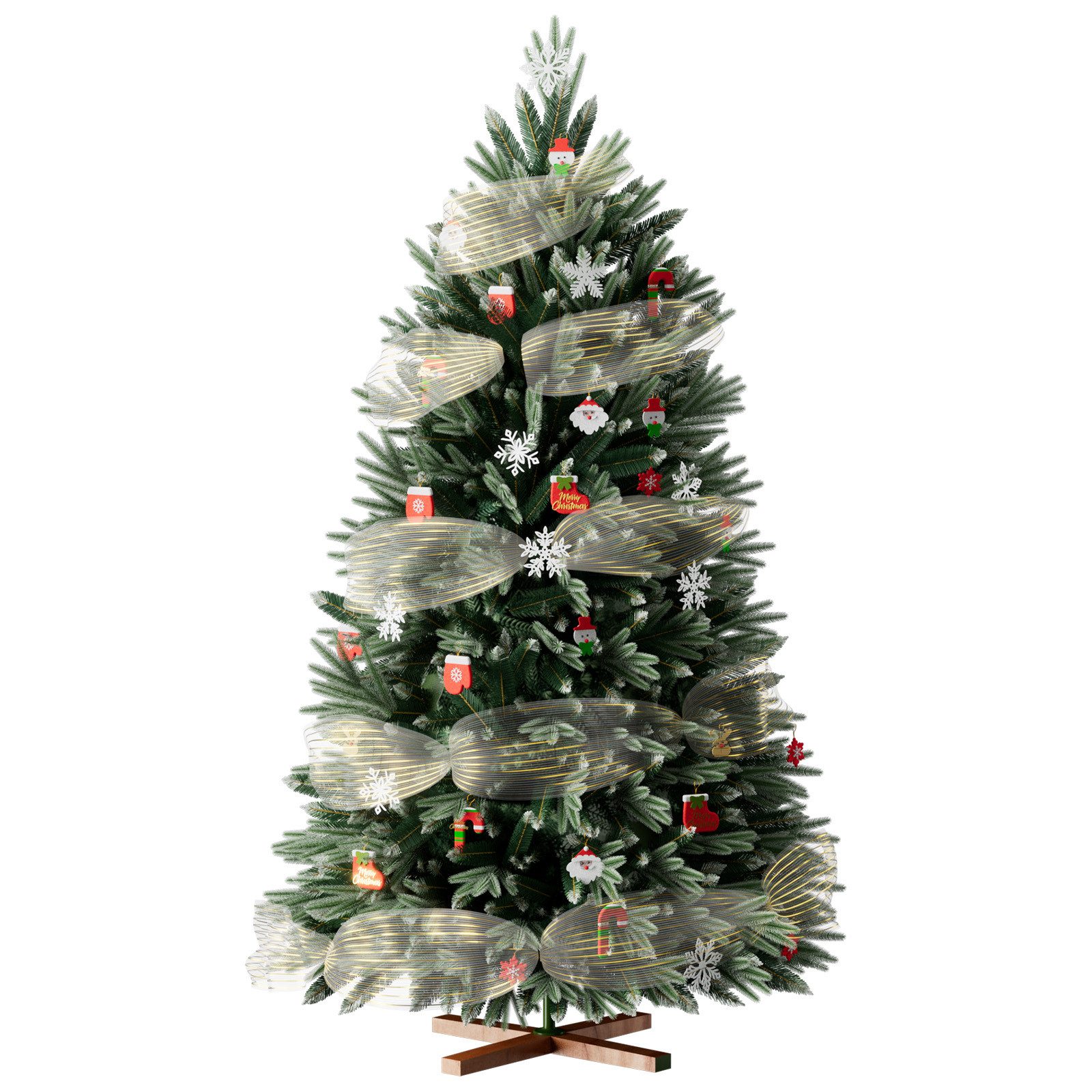 Ferghana Künstlicher Weihnachtsbaum 150/180/210/250CM auswählbar, mit 240-6 günstig online kaufen