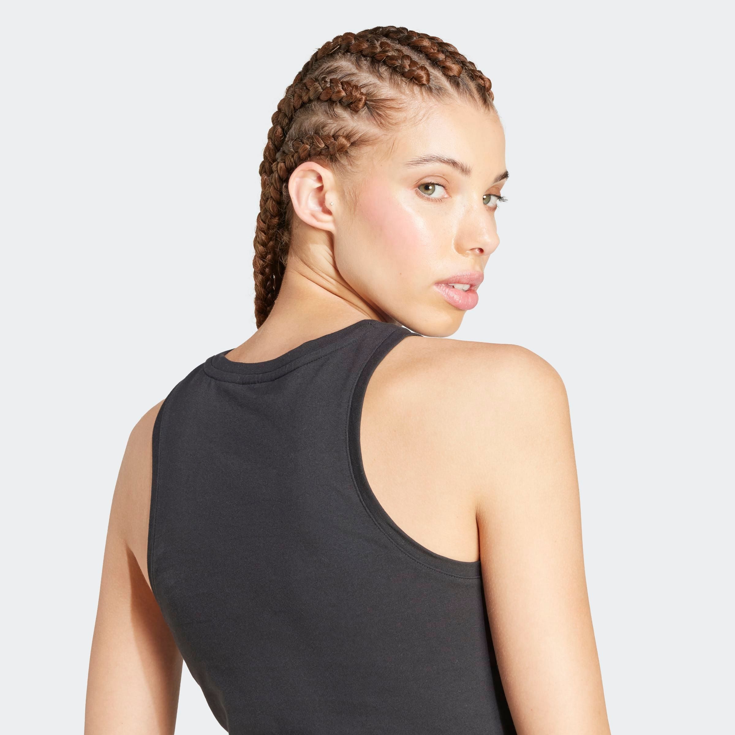 adidas Sportswear Tanktop ESSENTIALS LINEAR SLIM COTTON – Bild 4 von 5