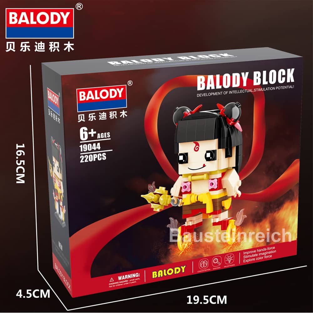 Balody 19044 - Prinz Ne Zha (Balody) Klemmbausteine Spielbausteine