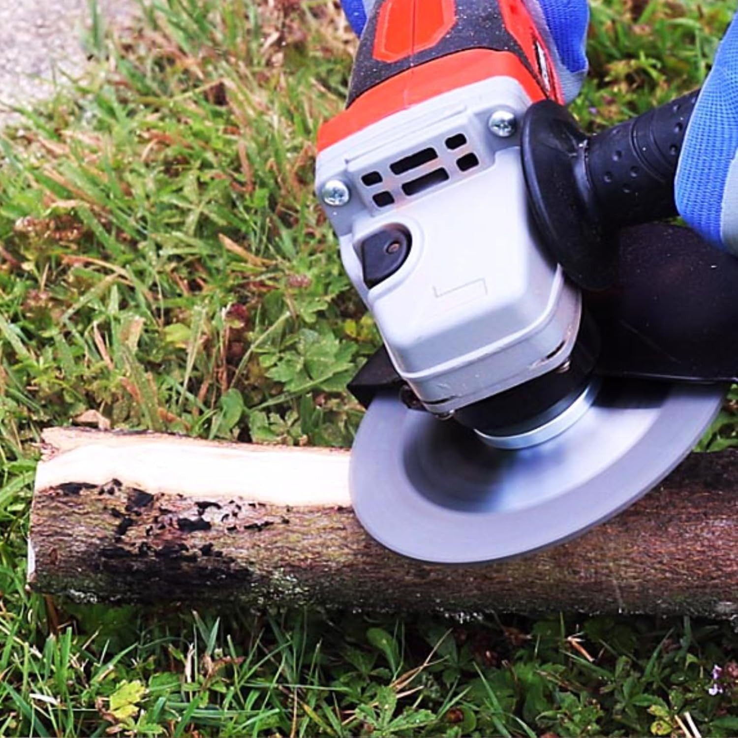 S&R Trennscheibe für Holz 115 mm, Multi Material, Wolframkarbid Hartmetall Zähne, Ø 115 mm, (115 mm x 3.8 mm x 22,23/20 mm mit Reduzierring), für Hartholz, Weic – Bild 5 von 5