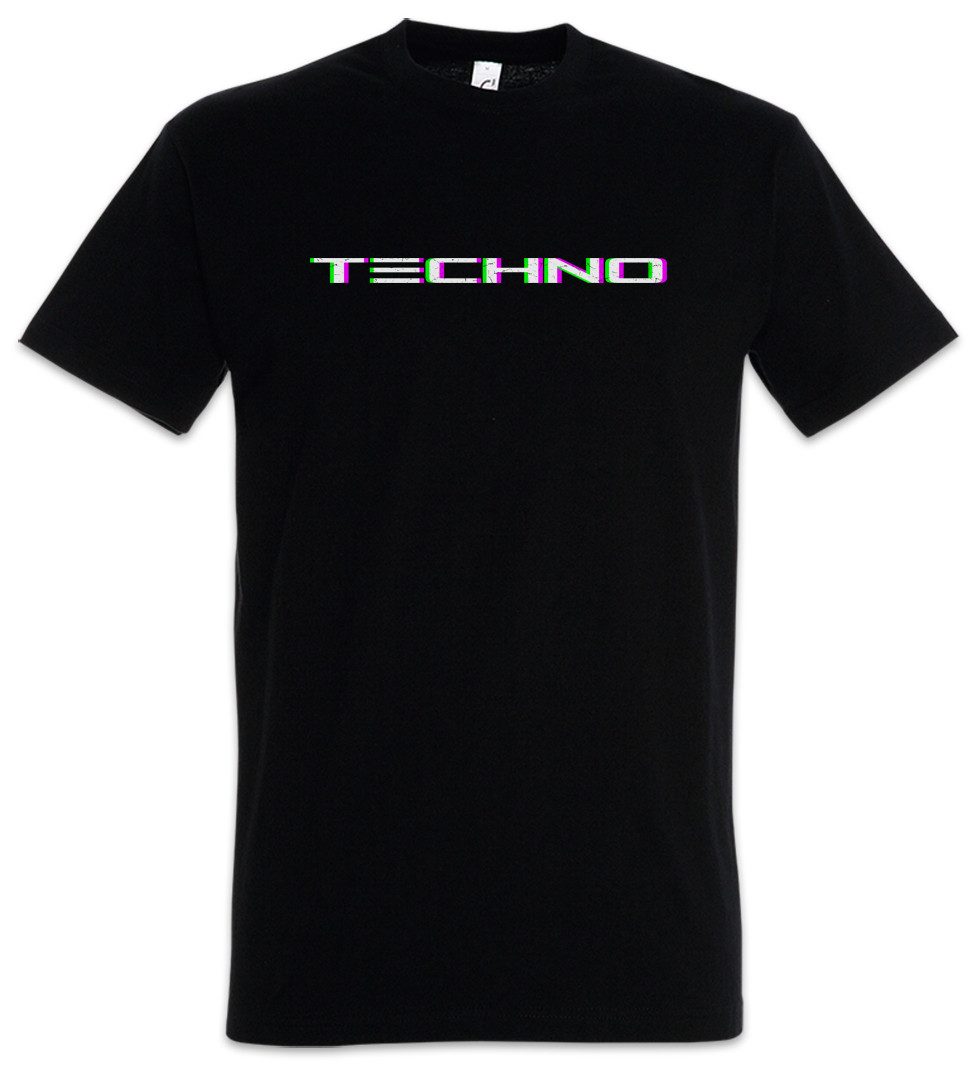 Urban Backwoods Print-Shirt Techno Glitch Herren günstig online kaufen