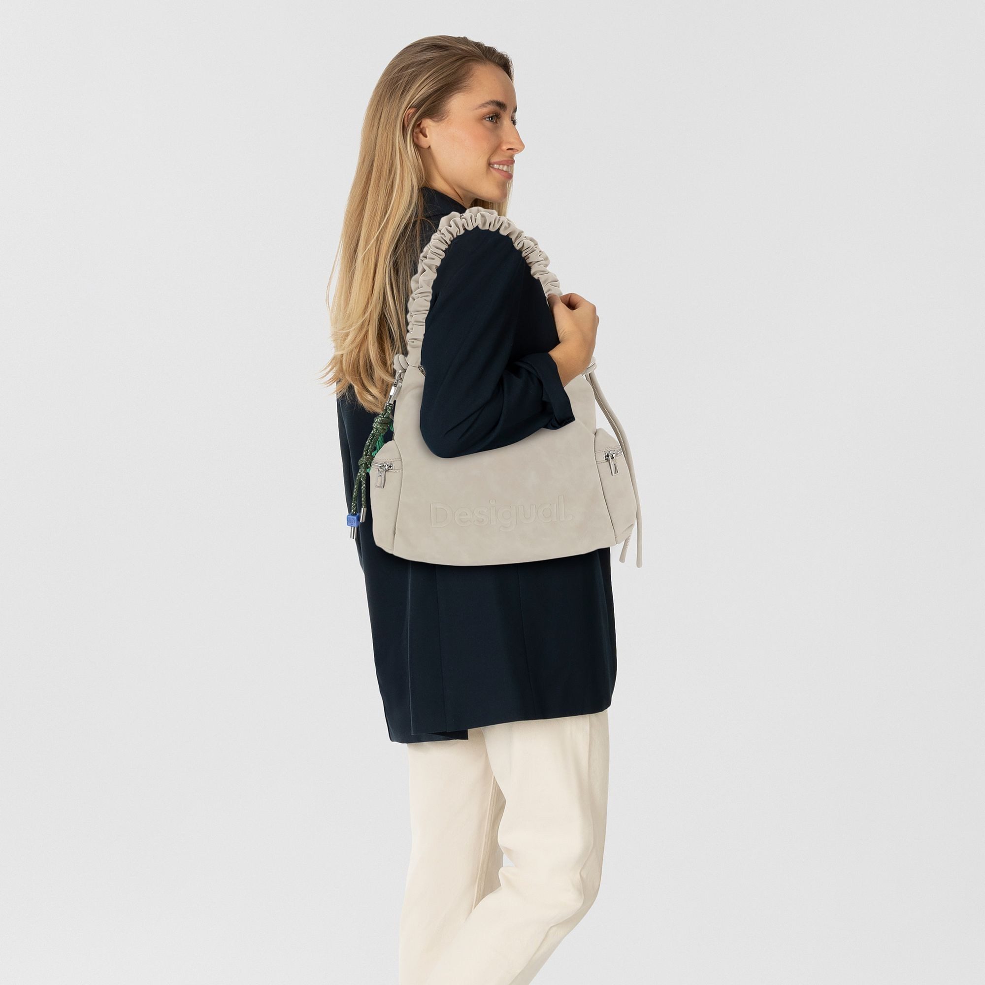 Desigual Schultertasche Half, Polyurethan günstig online kaufen