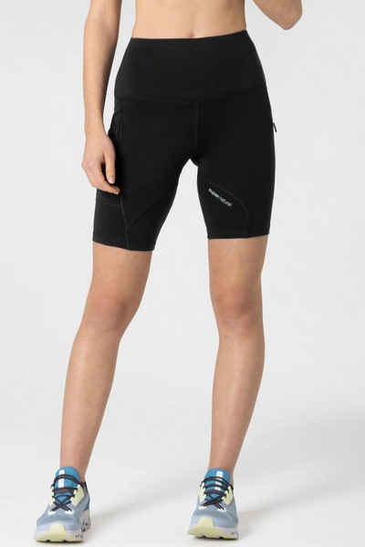 SUPER.NATURAL Shorts Merino Short W ALPINE ACTIVE SHORT durchdachter Merino-Materialmix