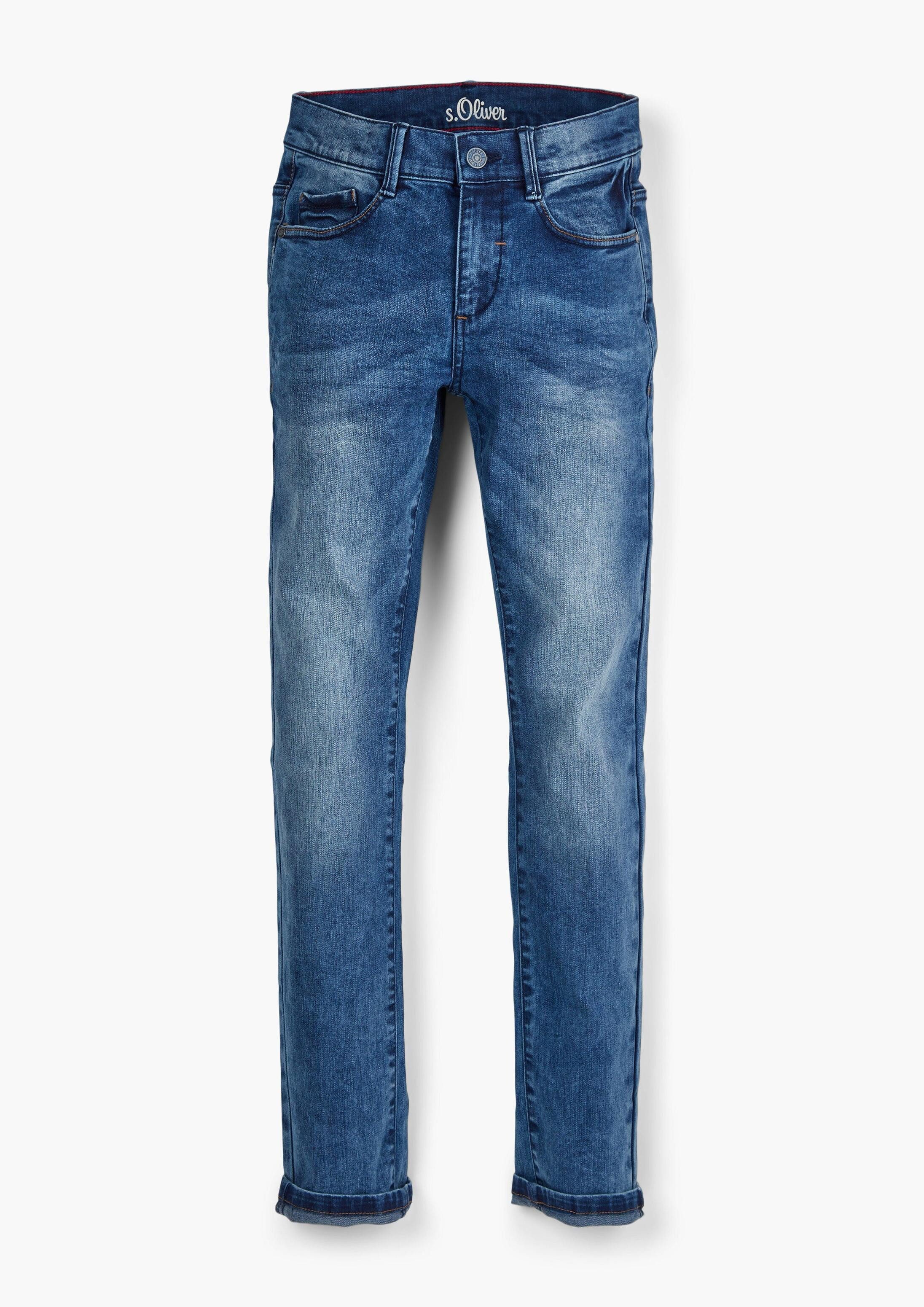 s.Oliver Regular-fit-Jeans Jeans-Hose SKINNY SEATTLE Jeans Skinny Seattle / Slim Fit / Mid Rise / Skinny Leg