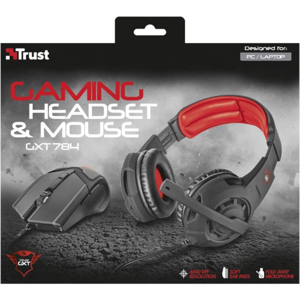 Trust Gaming Headset & Maus Gaming Kopfhörer