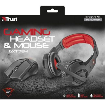 Trust Gaming Headset & Gaming Maus Kopfhörer