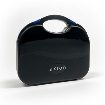 Axion TENS-Gerät STIM-PRO COMFORT mit 4 Elektroden zur Schmerztherapie, mit Reinigungsspray und Nackenelektrode, TENS Gerät gegen Schmerzen