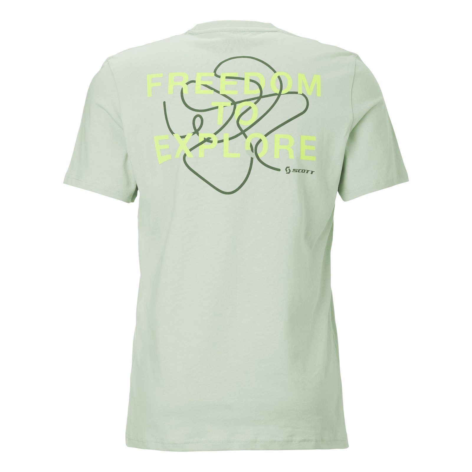Scott T-Shirt Backprint mit großem Rückenprint