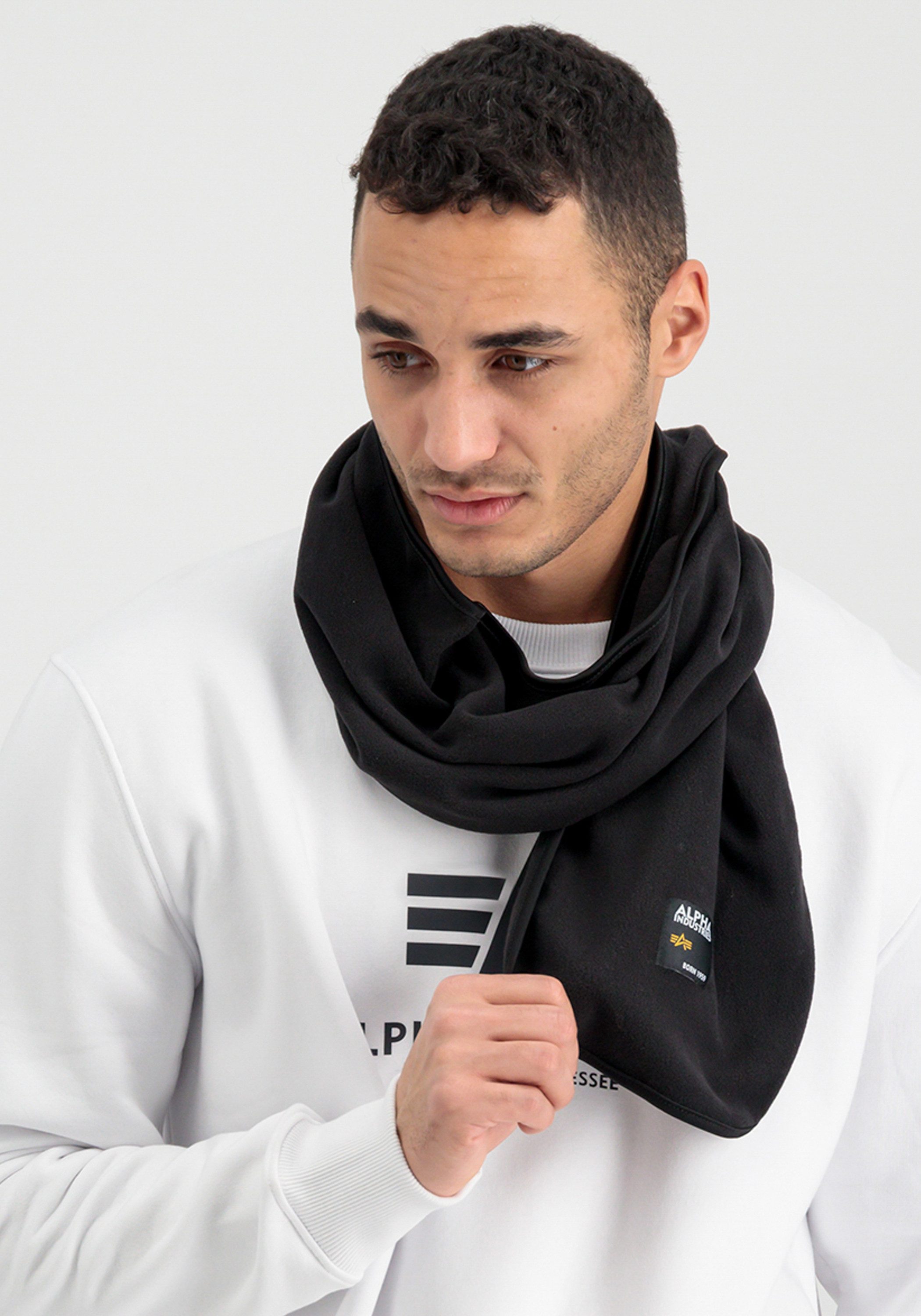 Alpha Industries Schal Label Fleece Scarf günstig online kaufen