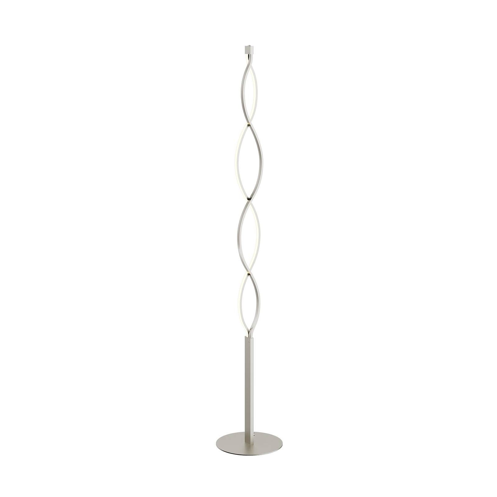 Lindby Stehlampe Auron, Enthalten, 2 x 10 W LED, warmweiß