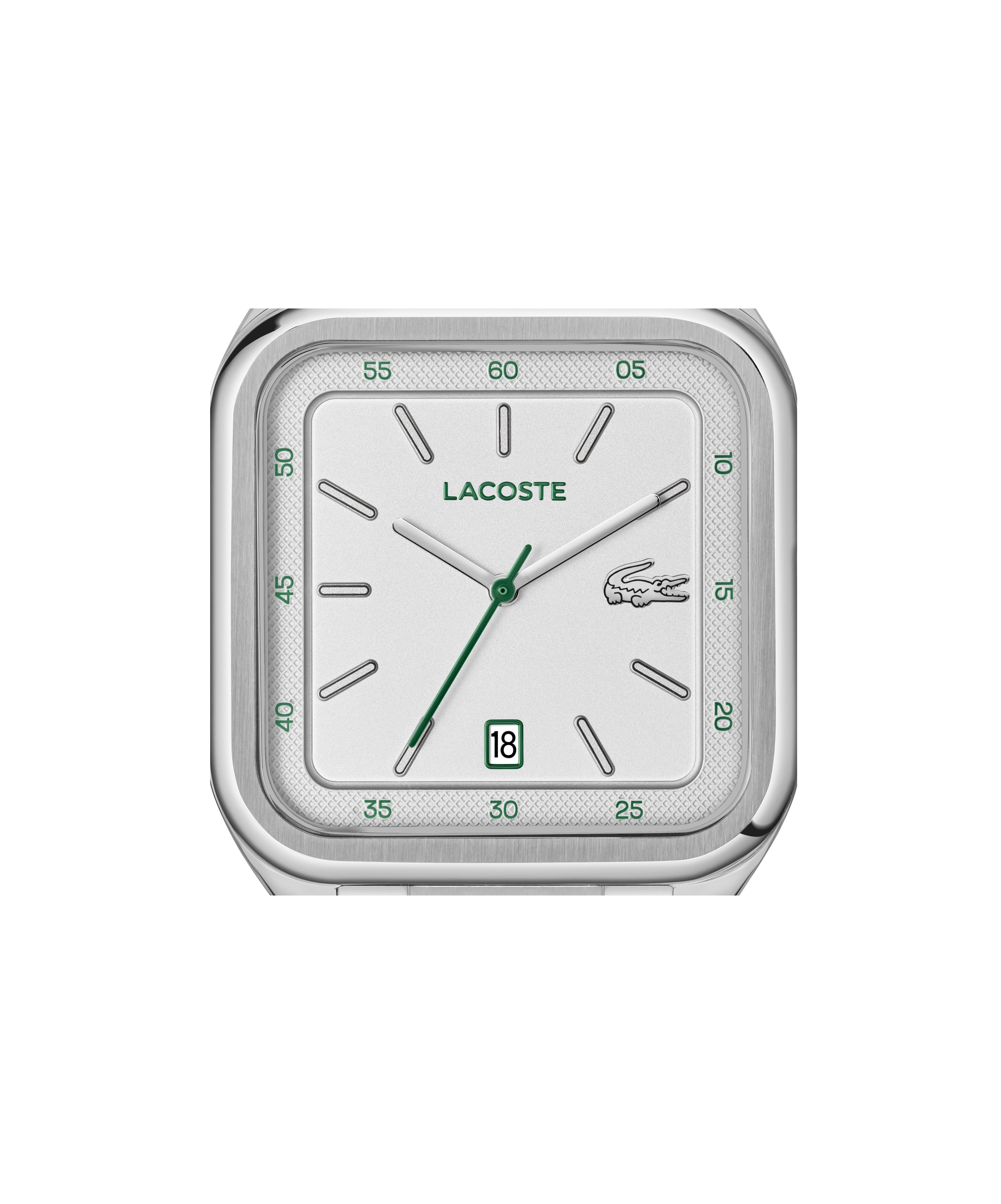 Lacoste Quarzuhr LACOSTE.12.12 UP 2011460, Armbanduhr, Herrenuhr, Edelstahlarmband, analog – Bild 4 von 5