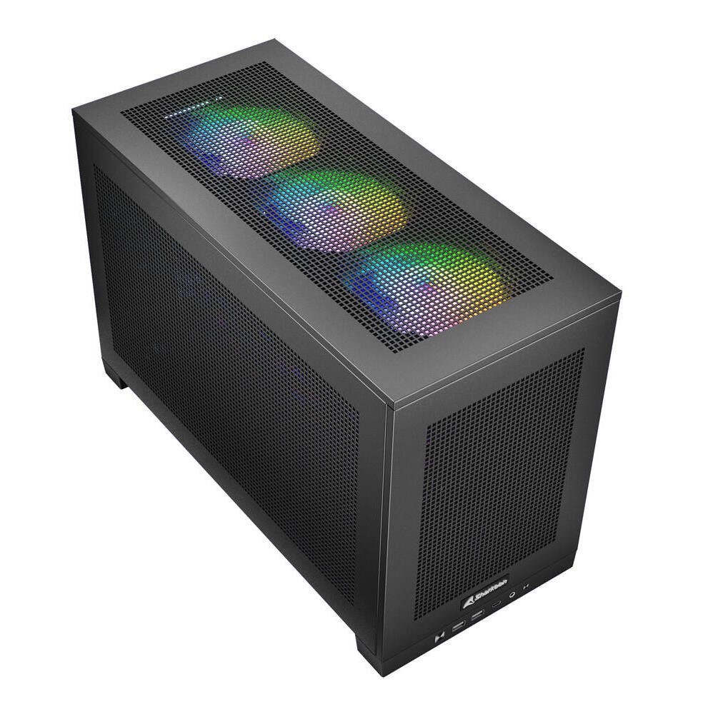 Sharkoon PC-Gehäuse Rebel C20 ITX RGB