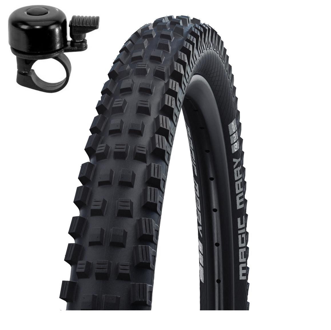 maxxi4you Fahrradreifen 1 x Schwalbe Magic Mary Performance Addix 29 x 2,40 Schwarz inkl. FK