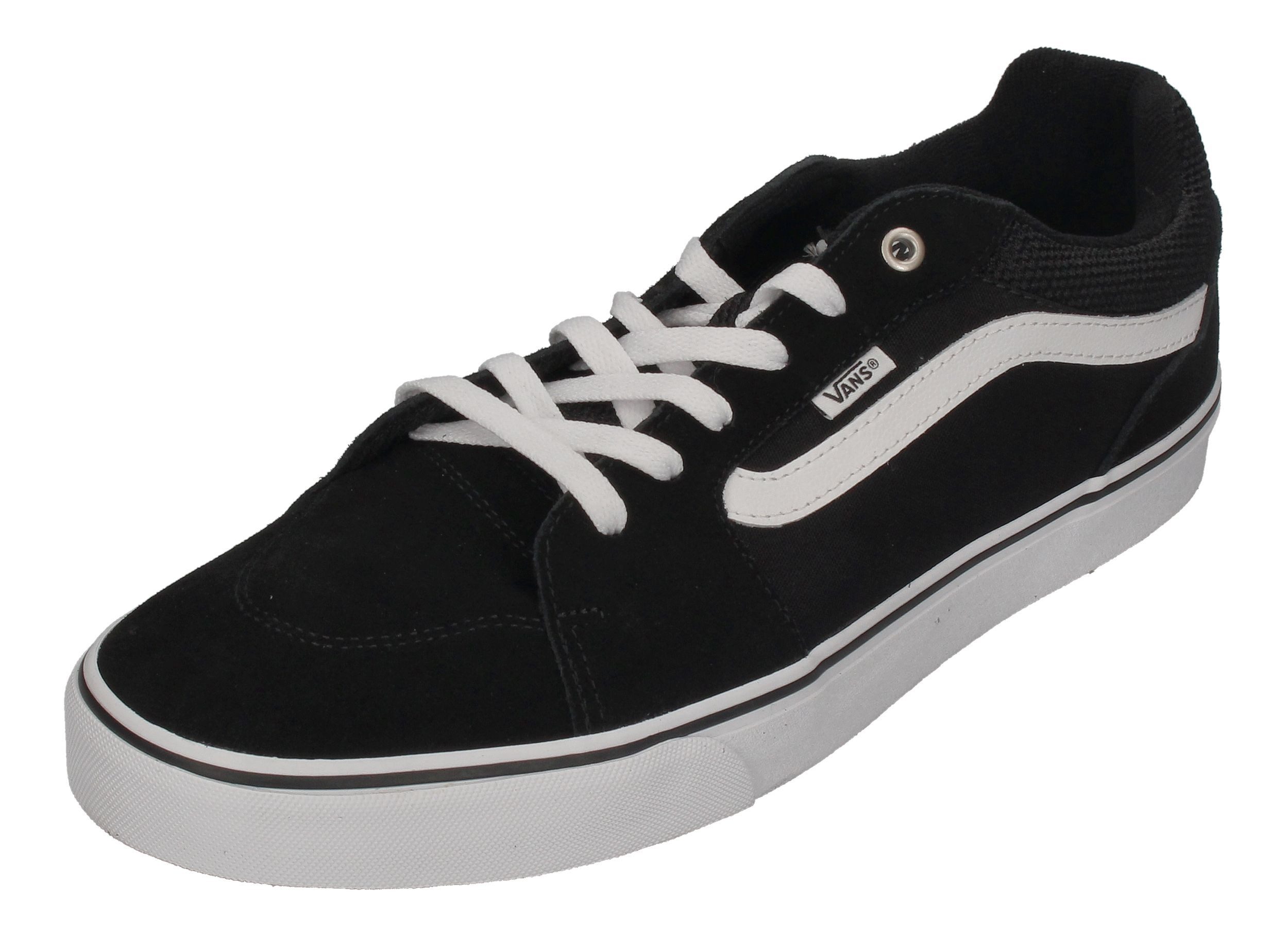 Vans FILMORE (Suede Canvas) Skateschuh black white