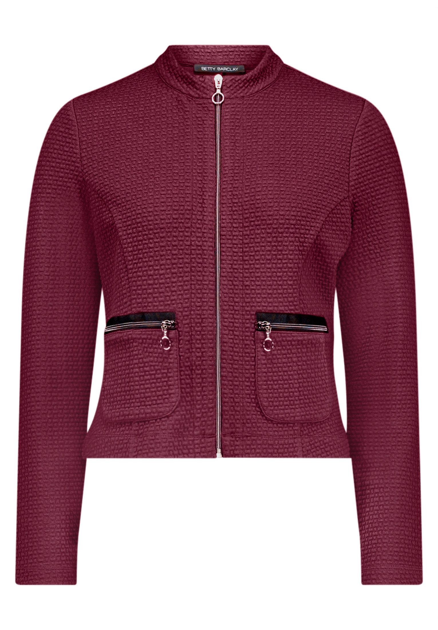 Betty Barclay Sweatjacke Damen mit Reißverschluss