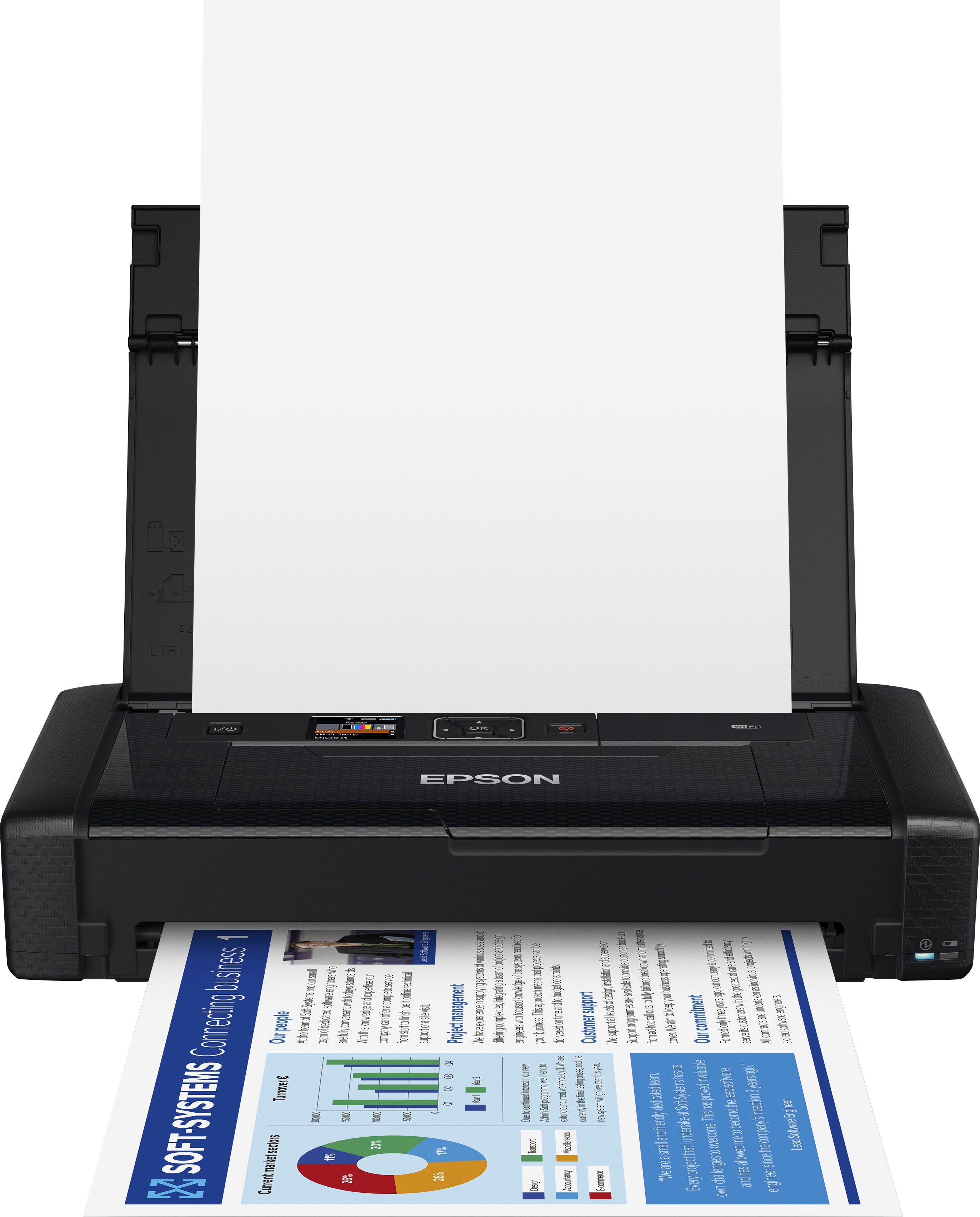 Epson WorkForce WF-110W Многофункциональный принтер, (WLAN (Wi-Fi)