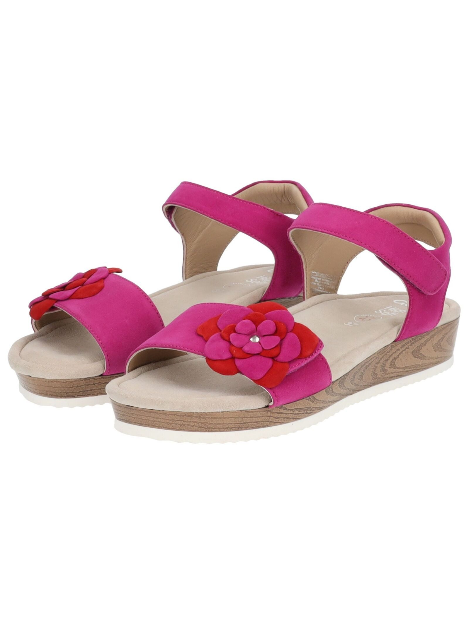 Ara Ara Sandalen Veloursleder Keilsandalette