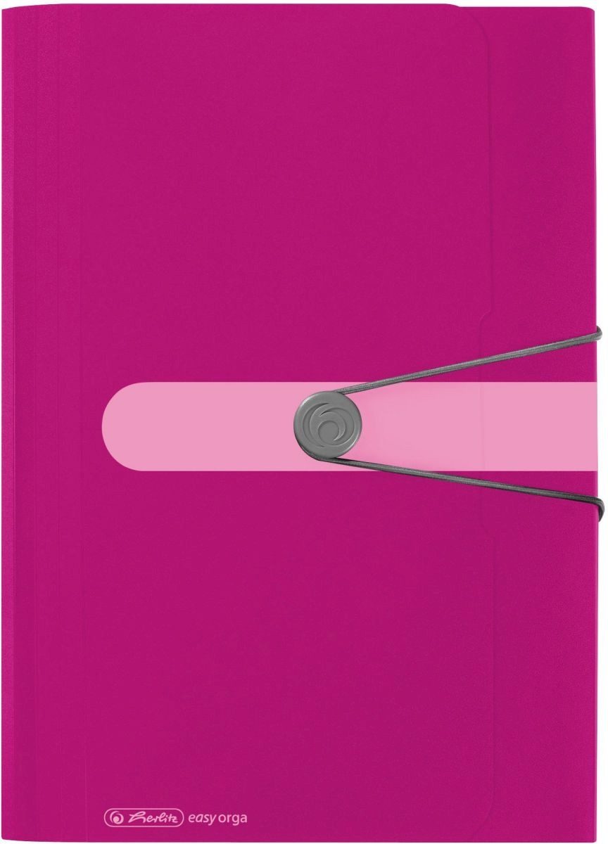 Herlitz Fächermappe Fächermappe A4 PP 12 Fächer beere to go