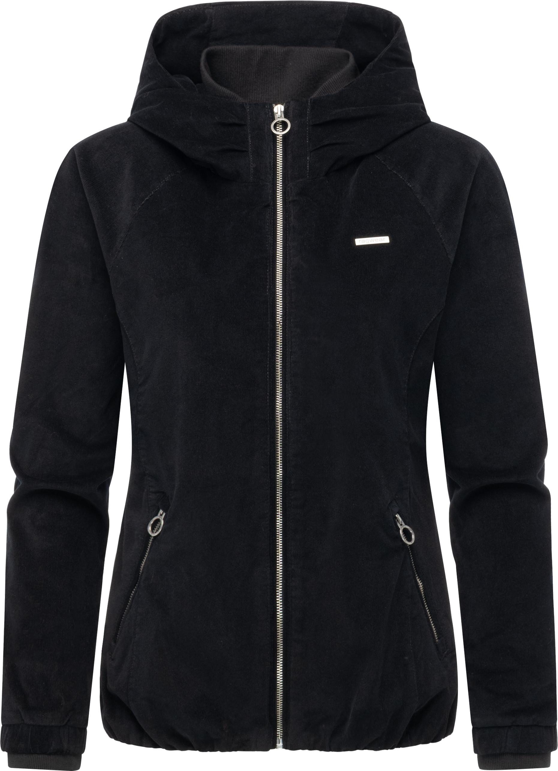 Ragwear Bomberjacke Dizzie Cordy YOUMODO Cordjacke mit verstellbarer Kapuze