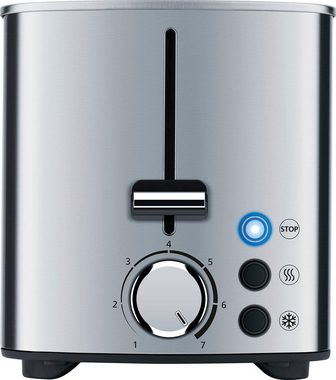 Steba Toaster TO 20 INOX, 2 kurze Schlitze, 850 W